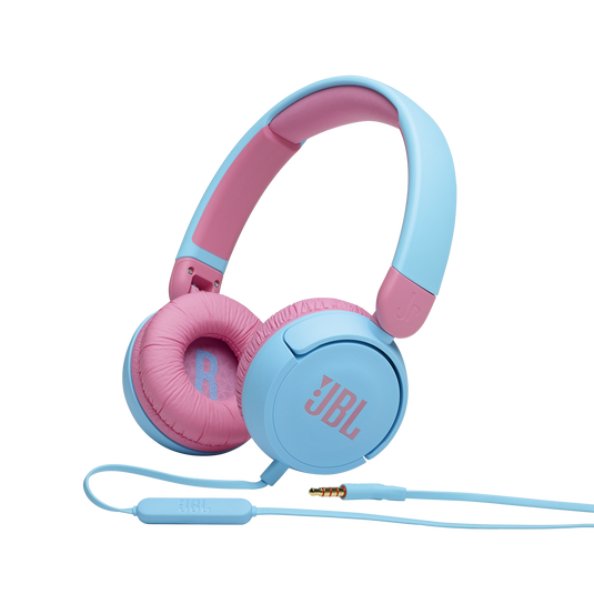 JBL Jr310 - Blue - Kids on-ear Headphones - Hero image number null